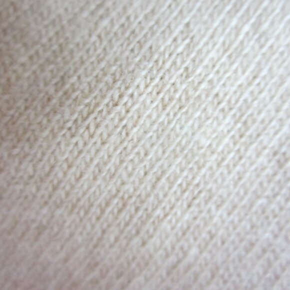 Vtg Pringle Womens 42 Medium Beige Long Sleeve Cardigan Sweater Made Scotland - Picture 7 of 9